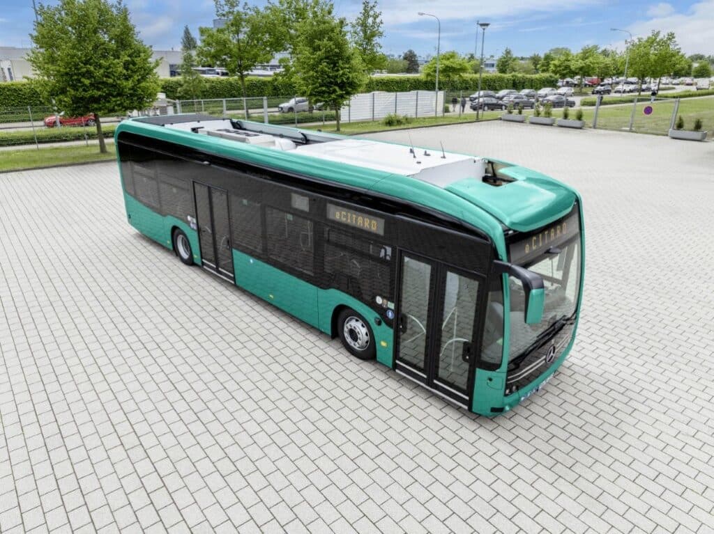 Mercedes-Benz eCitaro z bateriami NMC 4 od BMZ Poland