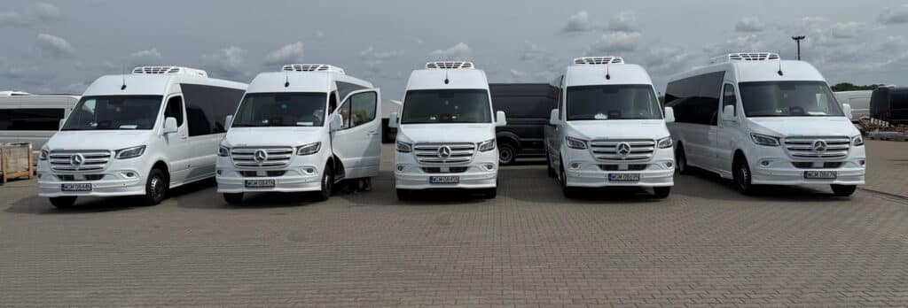 MK TRANS stawia na komfort. Pięć nowych Mercedesów dla pasażerów z Wadowic
