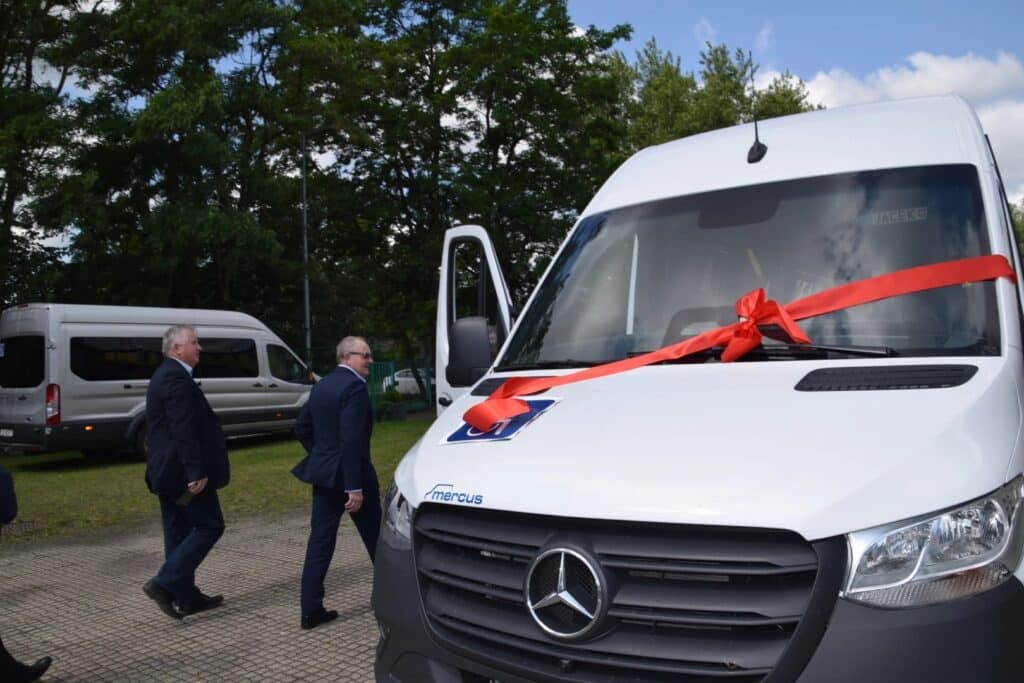 Autobus od Mercusa dla WTZ Połaniec, czyli dalsze wyrównywanie różnic między regionami
