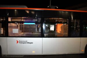 Rzeszów: Zdewastował autobus miejski, miał ponad 2,5 promila alkoholu