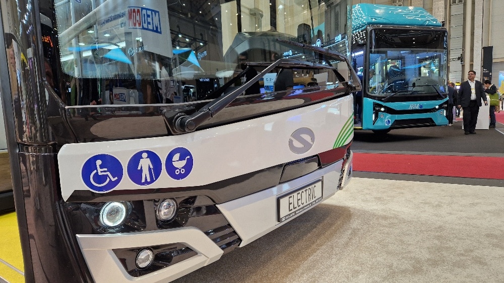 Wystawa UITP 2025: Solaris z Urbino 12 modular drive, czyli jamnik bez wieży