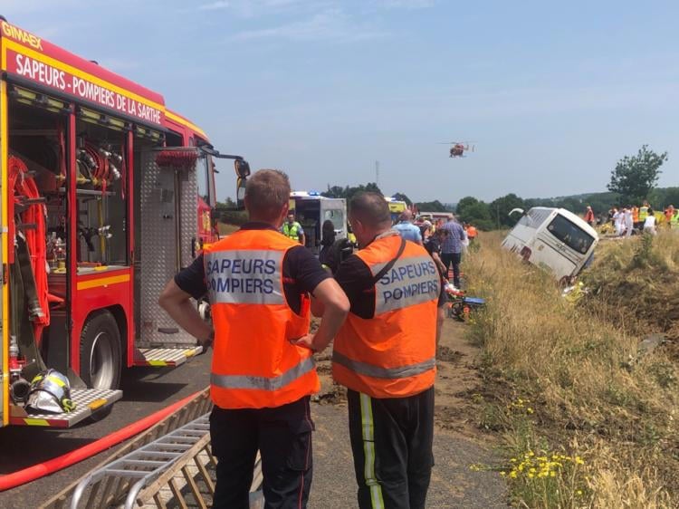 Tragiczny wypadek ukraińskiego autobusu we Francji. Są ofiary śmiertelne