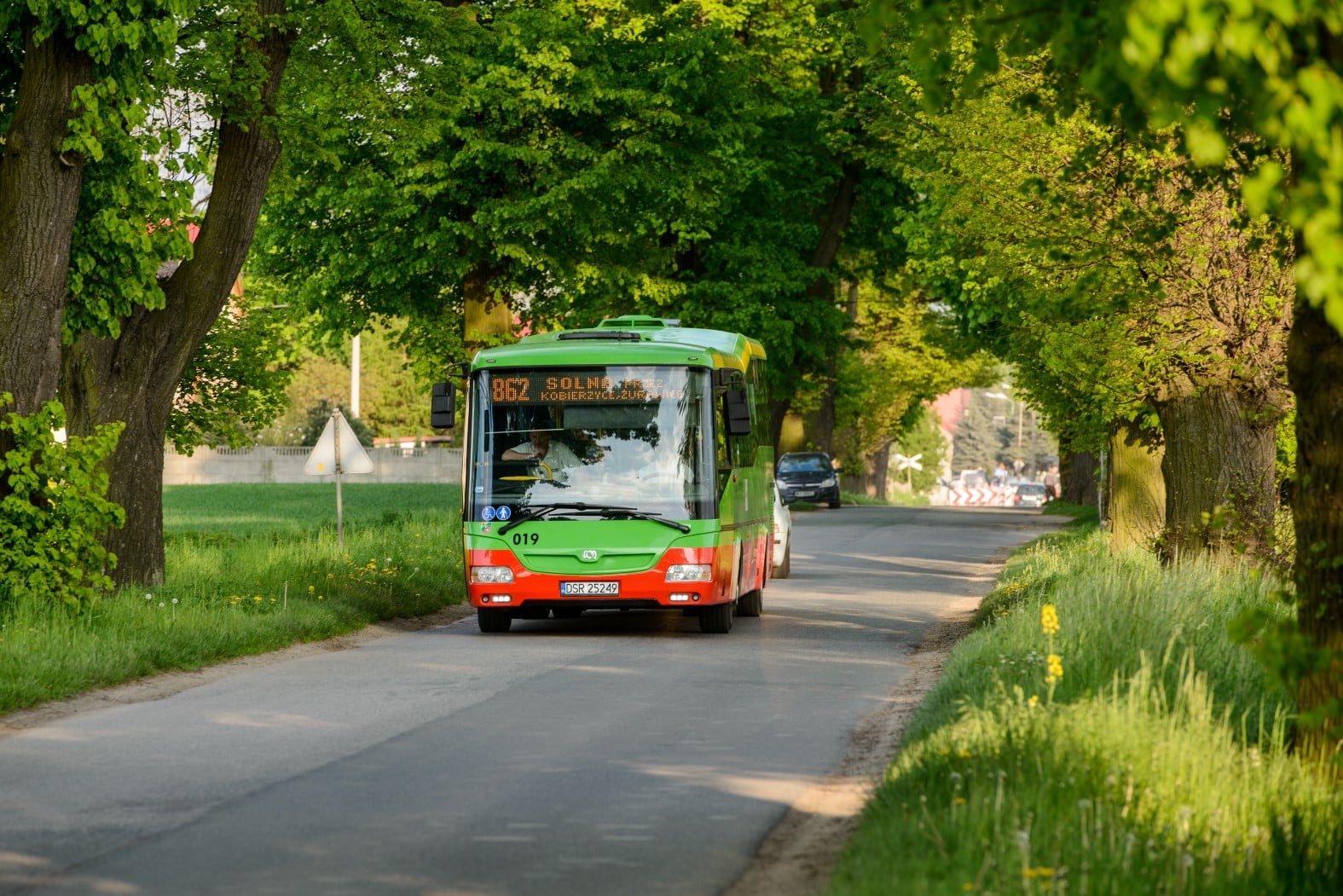 Infobus - Gmina Kobierzyce wystawia do obsługi dwie linie. Na 2 lata z opcją