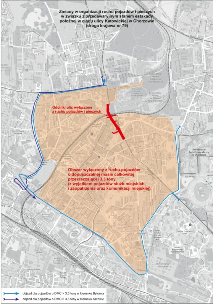 Estakada w Chorzowie do wyburzenia. Metropolia reorganizuje transport publiczny