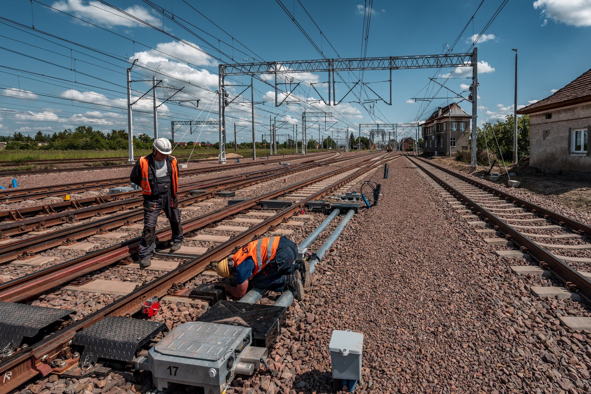 Inforail - Polskie Linie Kolejowe S.A. modernizują infrastrukturę kolejową dzięki środkom z Krajowego Planu Odbudowy