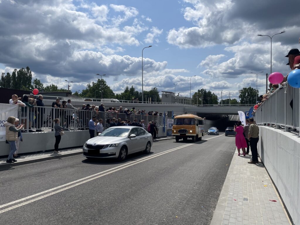 Sulejówek bez korków. PKP PLK otworzyły tunel pod torami foto: PKP PLK