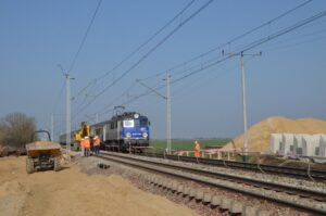 Pociąg PKP Intercity w Oławie