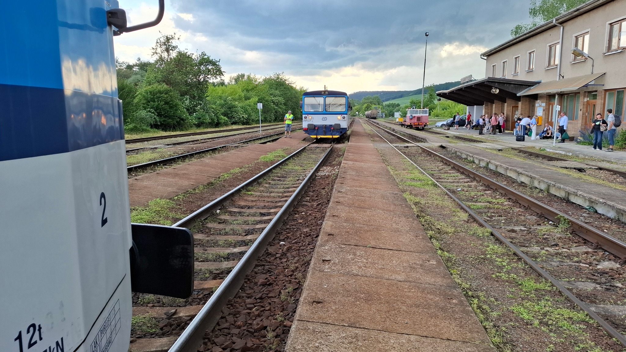 Inforail - W Czechach znowu dwa pociągi pasażerskie na jednym torze