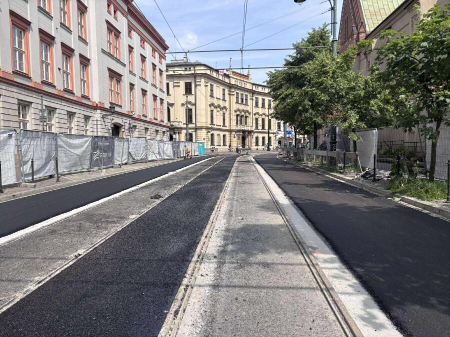 19 czerwca tramwaje MPK Kraków wrócą na Franciszkańską foto: UM Kraków