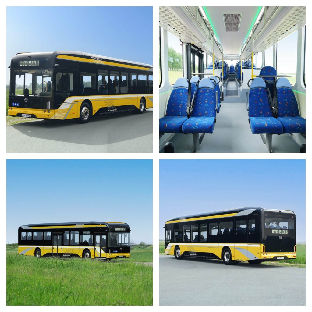 Premiera modelu BYD B13.b Low Entry – zeroemisyjna alternatywa dla operatorów regionalnych