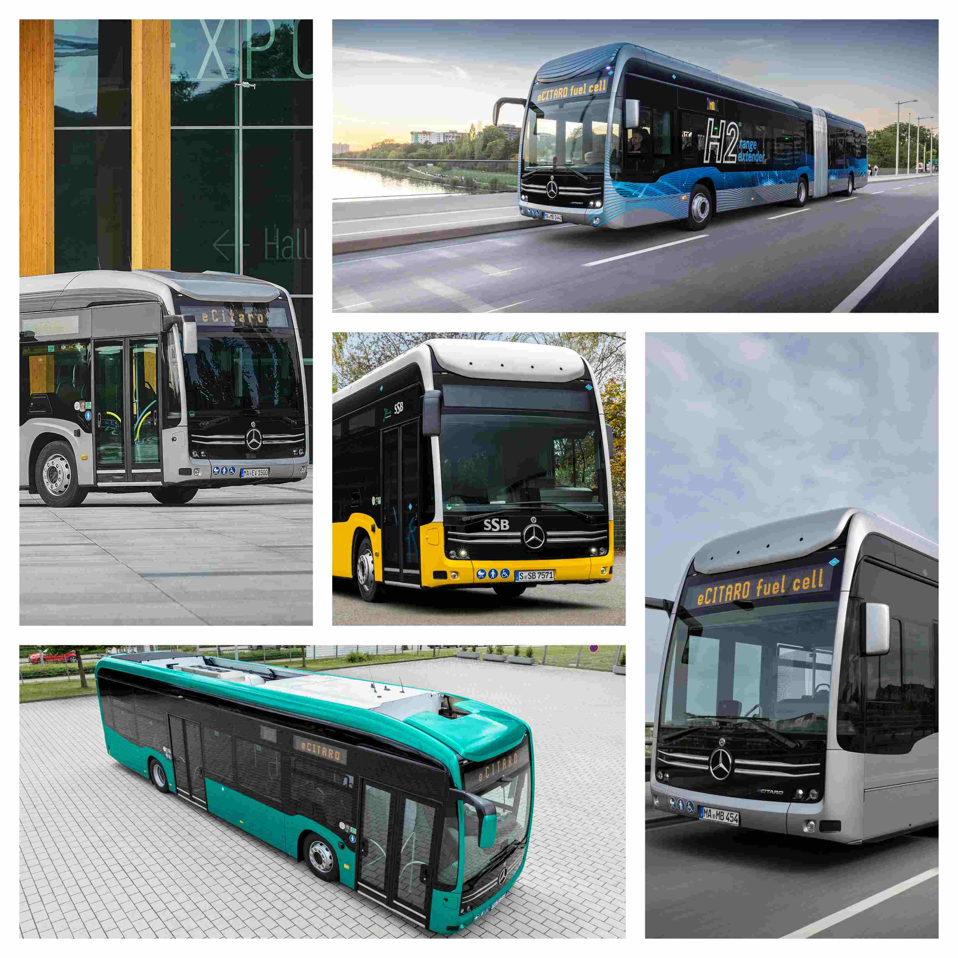 Infobus - Mercedes-Benz eCitaro przekracza pułap 2.500 dostarczonych autobusów od 2018 r.