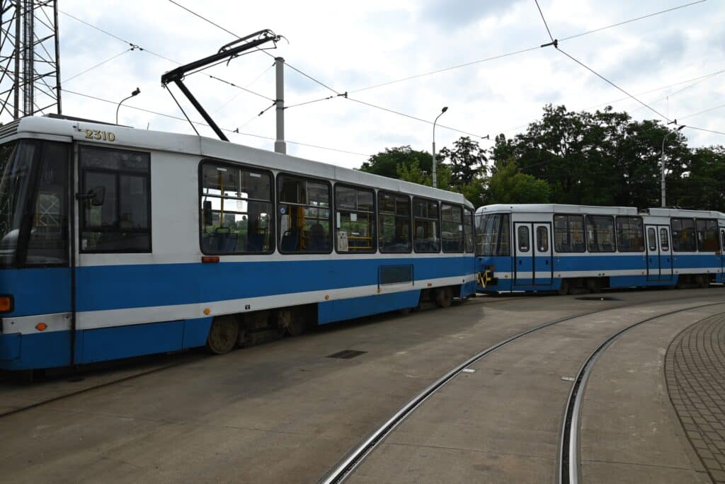 Dwukierunkowy Konstal MPK Wrocław
