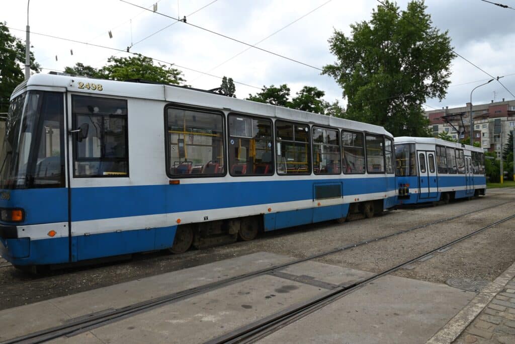 Dwukierunkowy Konstal MPK Wrocław