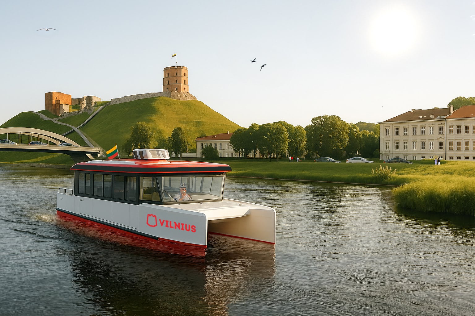 Infoship - Wilnianie wybrali nazwy dla nowych elektrycznych statków. Start na Lato 2025