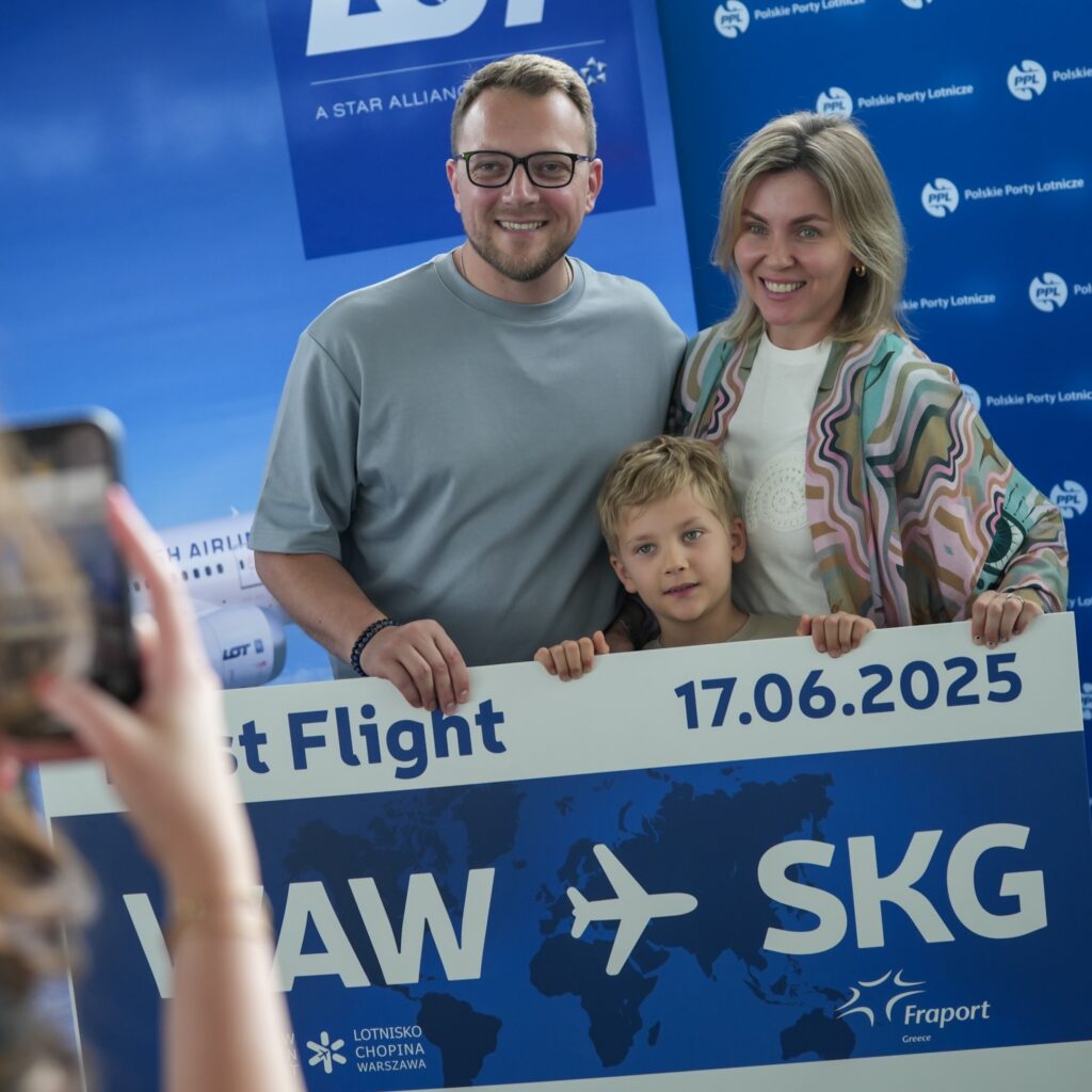 LOT uruchomił bezpośrednie rejsy z Warszawy do Salonik