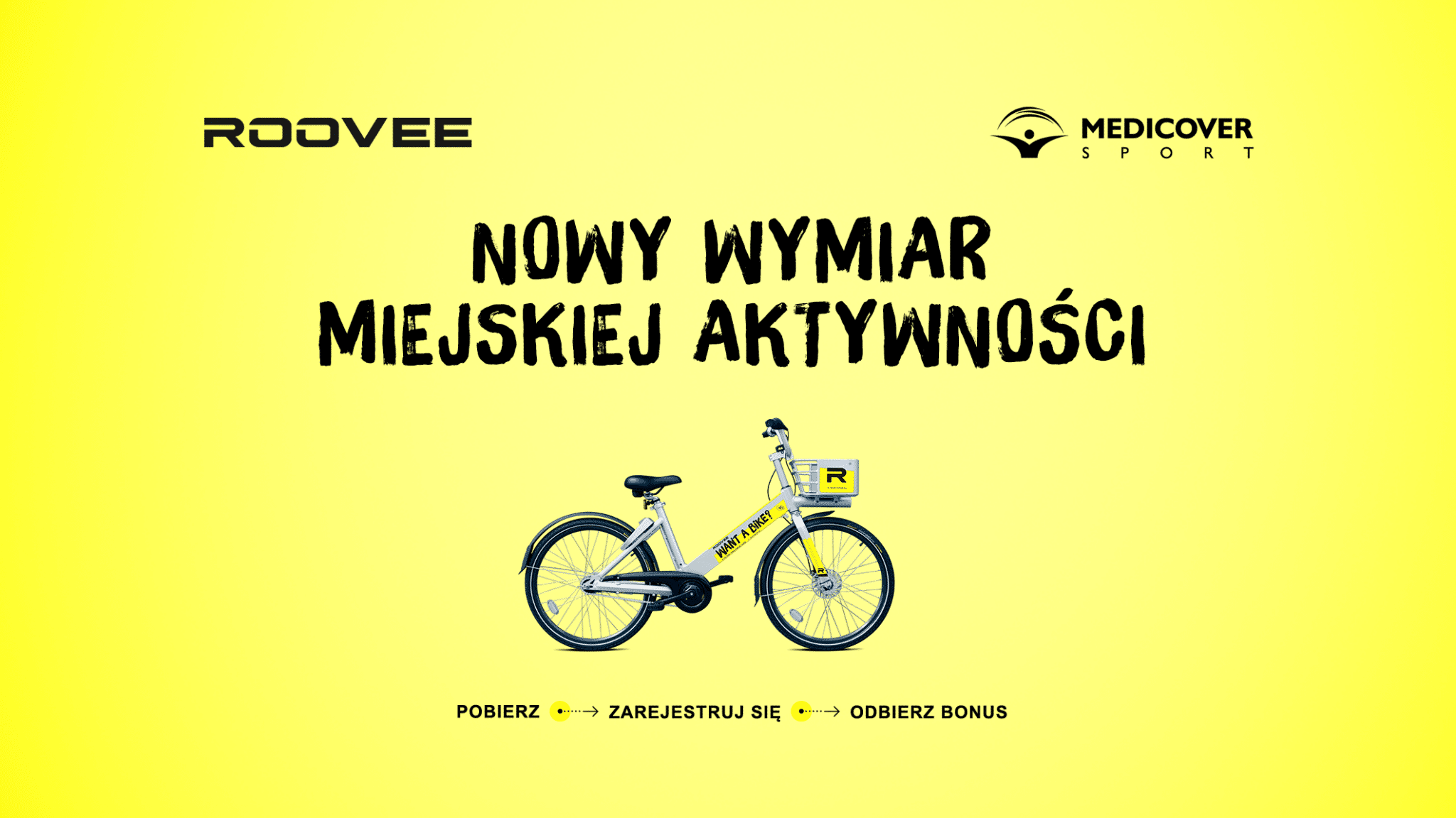 Infobike - ROOVEE i Medicover Sport łączą siły! Nowy wymiar miejskiej aktywności