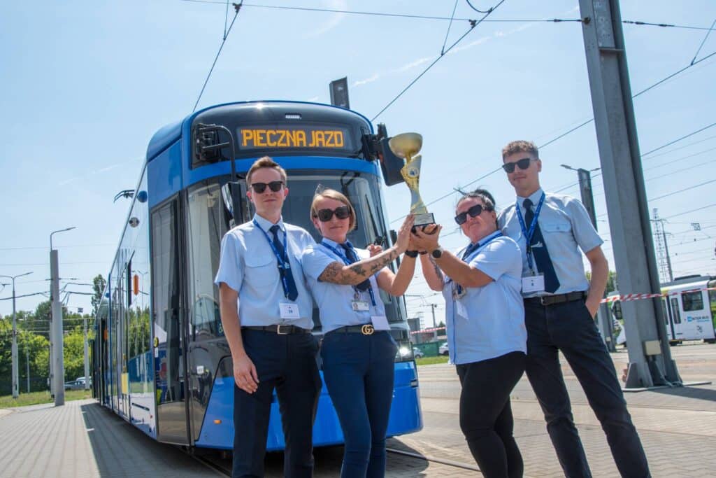 Najlepszymi motorniczymi w Krakowie są kobiety foto: MPK Kraków
