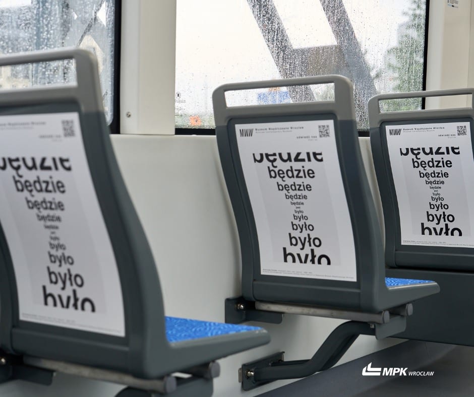 MPK Wrocław nadało imię Stanisława Dróżdża tramwajowi. Hołd dla poety konkretu foto: MPK Wrocław