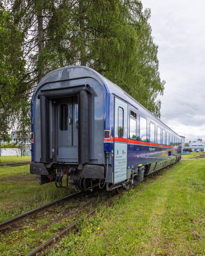 Wagon OBB po modernizacji