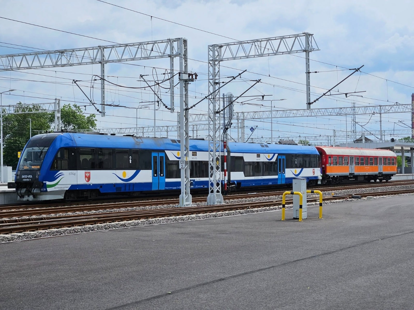 Inforail - POLREGIO wraca do Giżycka