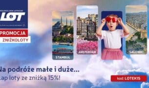 LOT zachęca do rodzinnych podróży – rabat 15% na Dzień Dziecka