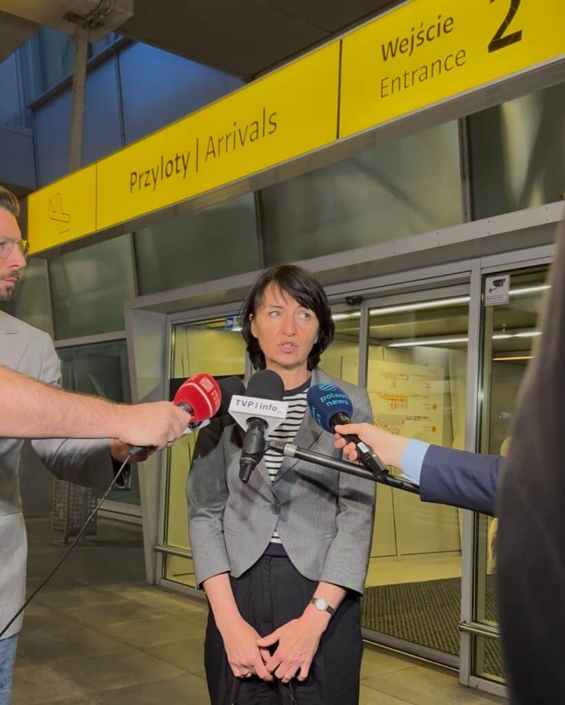 Wiceszefowa Ministerstwa Spraw Zagranicznych Henryka Mościcka-Dendys