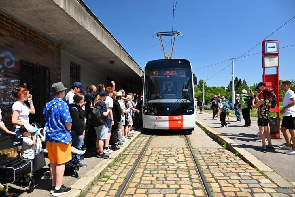 Pierwszy kurs tramwaju Skoda 52T