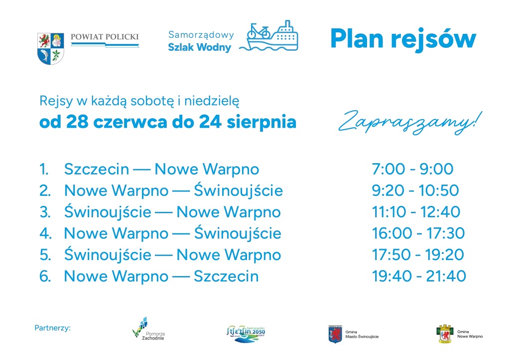 Szczecin/ Jest umowa na realizację połącznia wodnego Szczecin – Nowe Warpno – Świnoujście