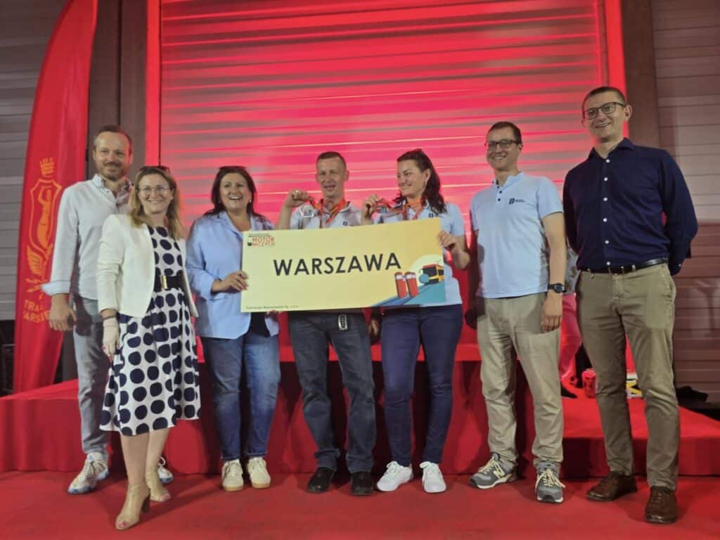 Ogólnopolskie Mistrzostwach Motorniczych 2025 - ekipa MPK Poznań / fot. MPK Poznań