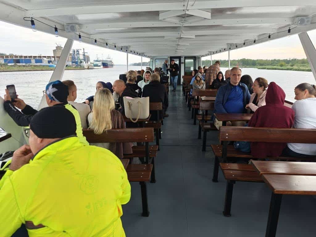 Tramwaj wodny popłynął ze Szczecina do Świnoujścia / fot. Powiat Policki