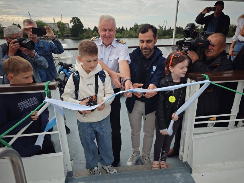 Pierwszy rejs tramwaju wodnego ze Szczecina do Świnoujścia za nami