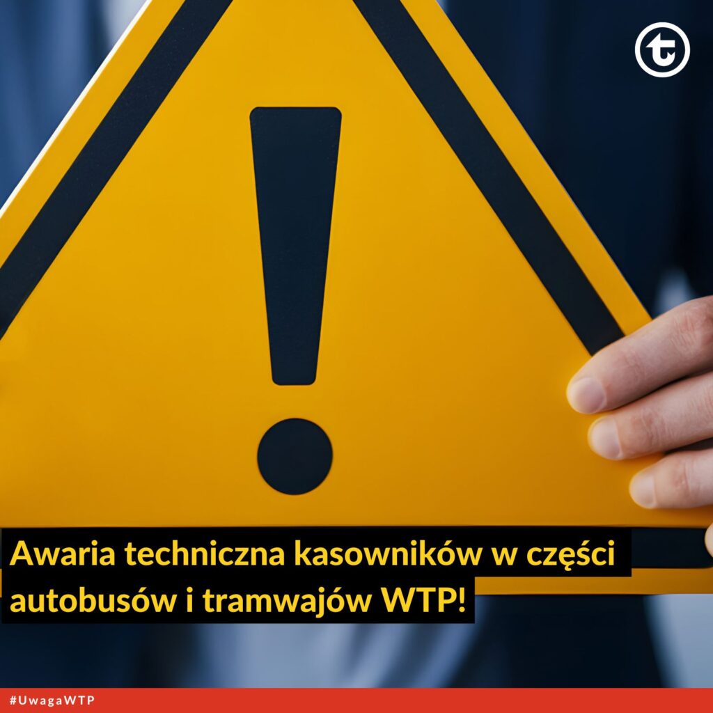 Warszawa zmaga się z poważną awarią kasowników. ZTM wstrzymuje kontrole biletów