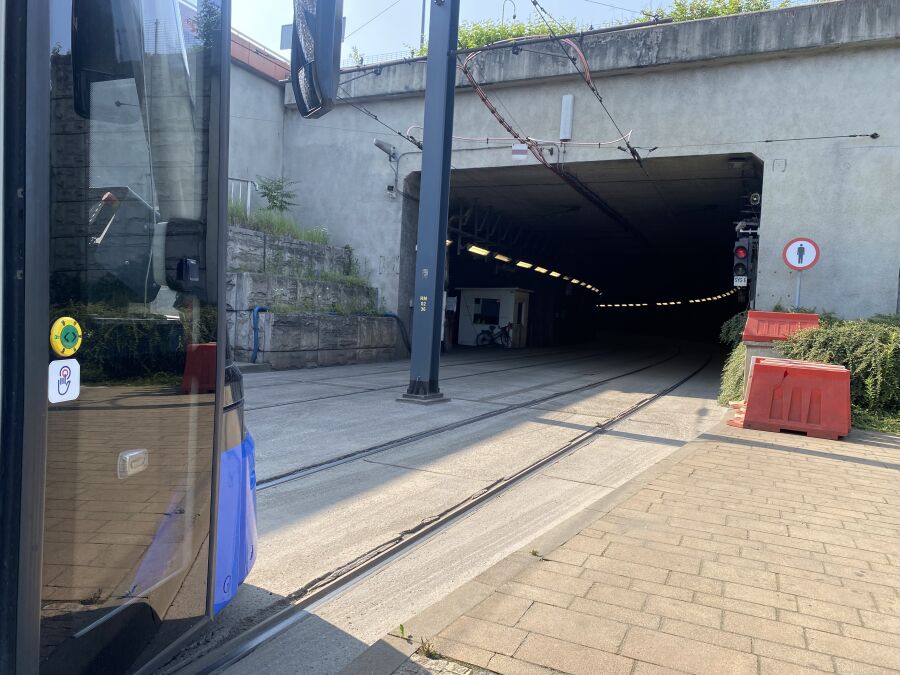 Tunel tramwajowy w Krakowie zamknięty na miesiąc