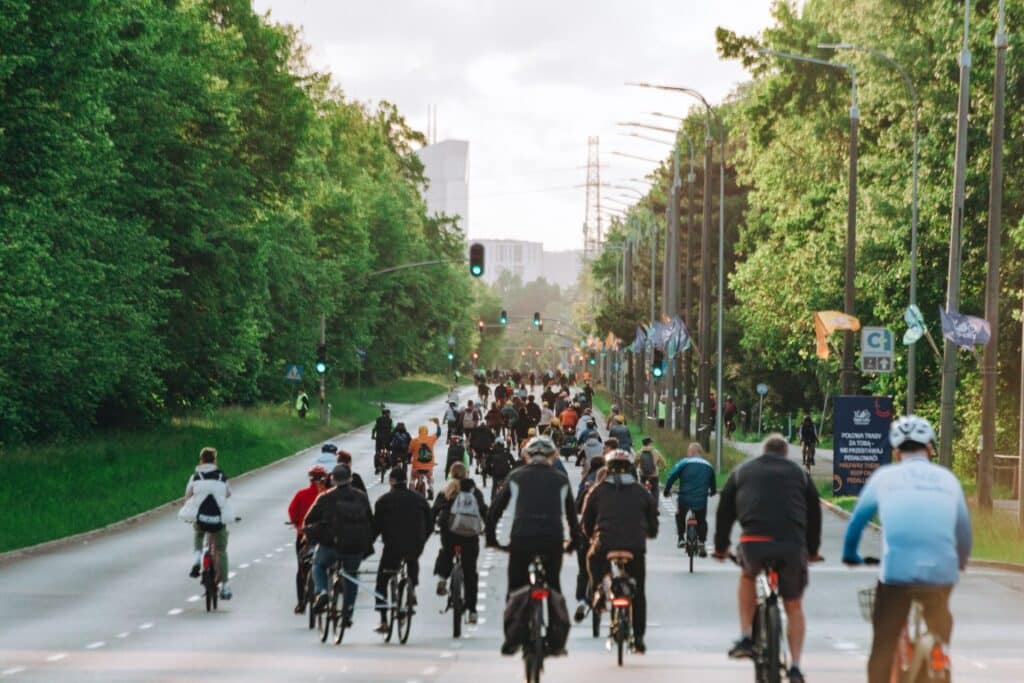 Gdańsk. Parada Velo-city / l fot. Dominik Paszliński / www.gdansk.pl