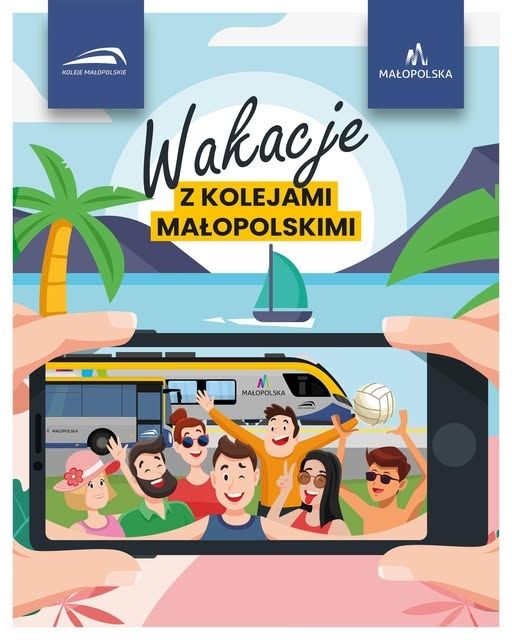 Małopolski bilet dla Rodziny. Wakacyjna promocja Kolei Małopolskich
