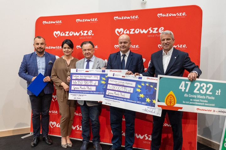 Płock to jeden z głównych beneficjentów środków. Miasto, które już może pochwalić się ponad 70 km tras rowerowych.