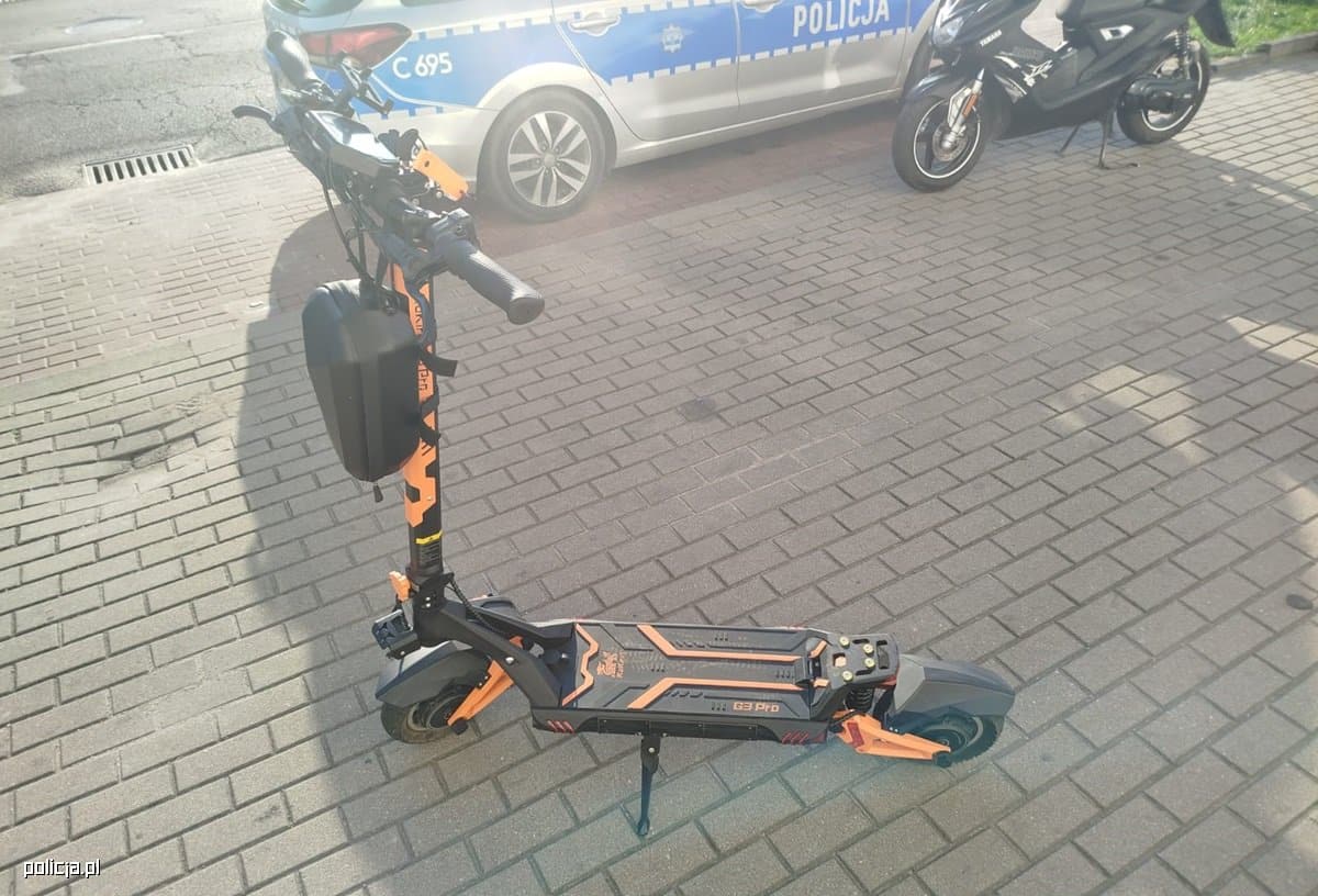 Infobike - Kujawsko-Pomorskie: W Rypinie dwóch nastolatków stanie przed sądem za jazdę na hulajnodze. Bez uprawnień
