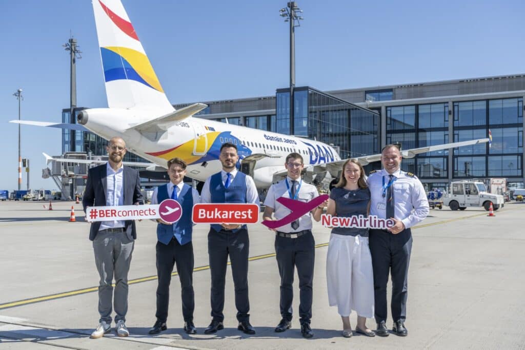 DAN AIR uruchamia nowe połączenie z lotniska w Berlinie do Bukaresztu