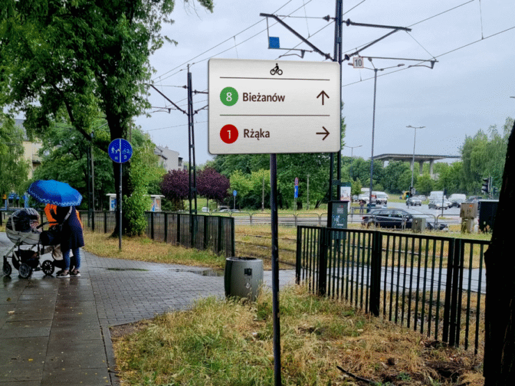 W Krakowie startuje system informacji rowerowej. Od sierpnia / fot. ZTP w Krakowie