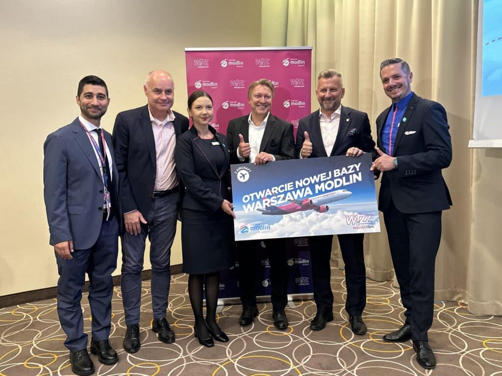 Wizz Air wraca do Modlina z 11 nowymi trasami i dwoma samolotami