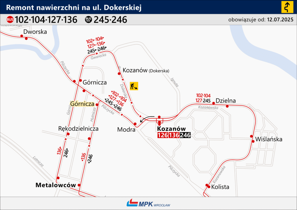 MPK Wrocław buduje mijankę tramwajową. Będą utrudnienia dla pasażerów foto: MPK Wrocław