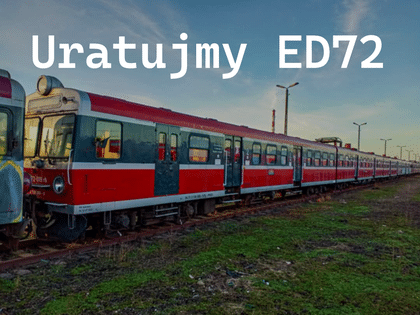 Trwa walka o ocalenie jednostki ED72-019. Czy uda się ją wpisać do rejestru zabytków?