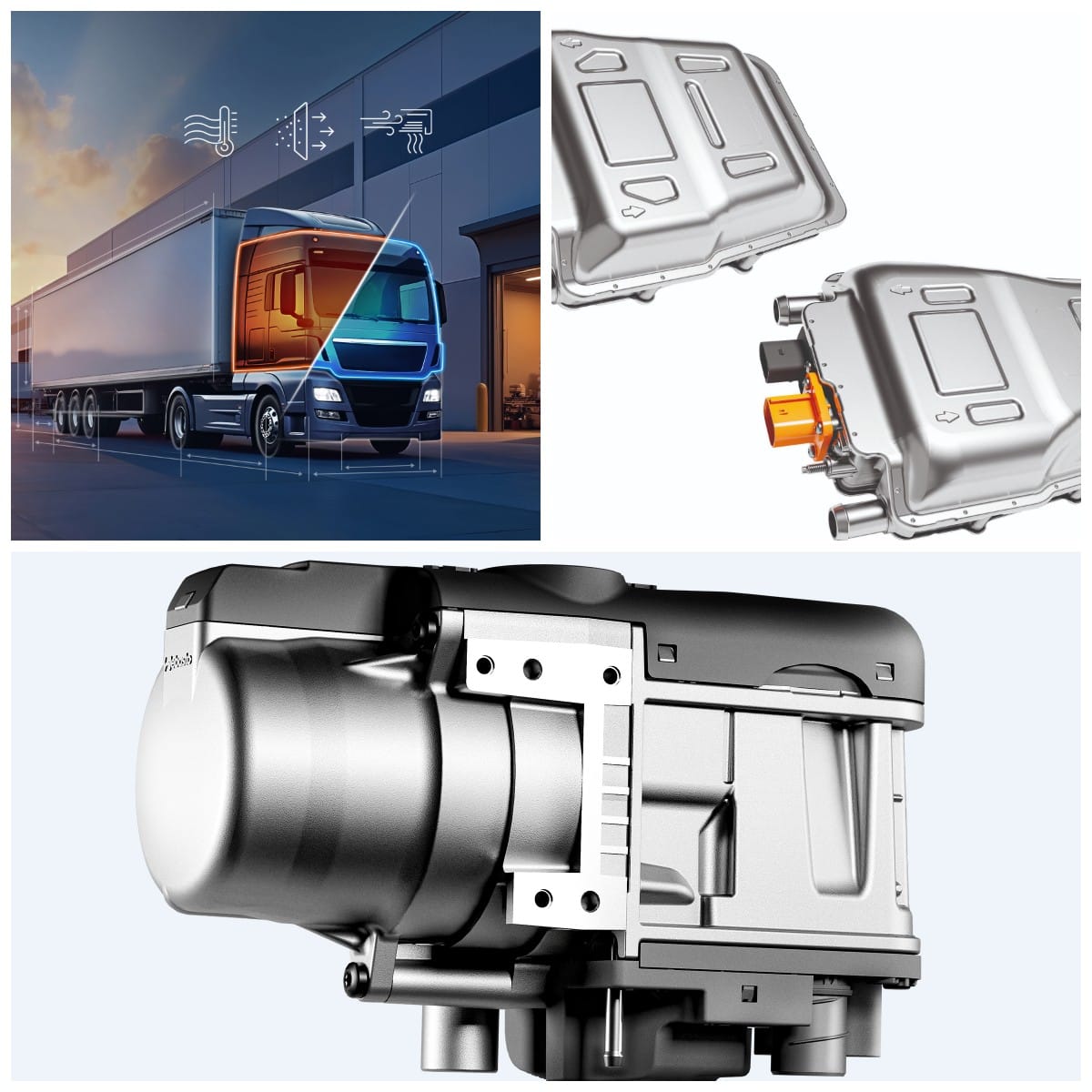 Infobus - Zrównoważone rozwiązania grzewcze dla pojazdów ciężarowych z silnikami wysokoprężnymi i elektrycznymi