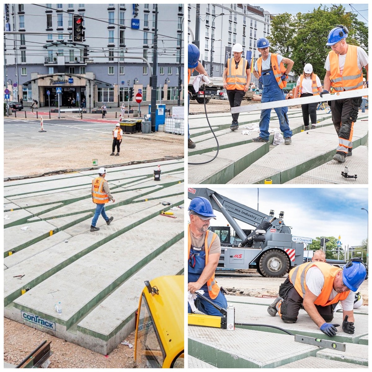 Infotram - Trwa remont Pl. Zawiszy. Tramwaje Warszawskie szykują kolejne zmiany dla pasażerów i kierowców