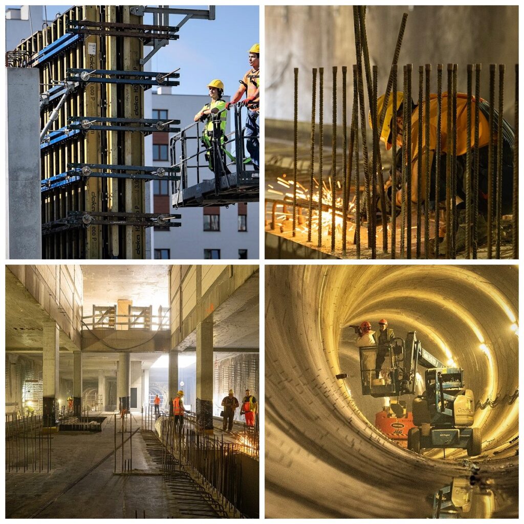 Metro na Bemowie nabiera kształtów. Trwa budowa ostatniego odcinka II linii, kiedy koniec? foto: UM Warszawa