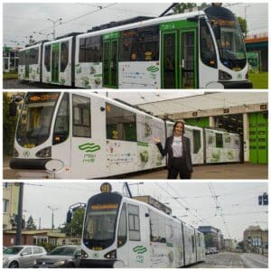 Okolicznościowy tramwaj MPK Poznań