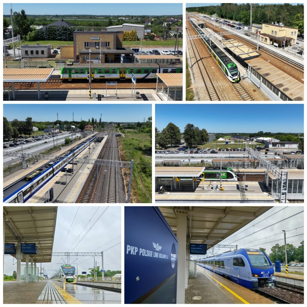 Podróż z aktualną informacją. PKP PLK zakończyły inwestycje na 17 stacjach między Warszawą a Radomiem foto: PKP PLK