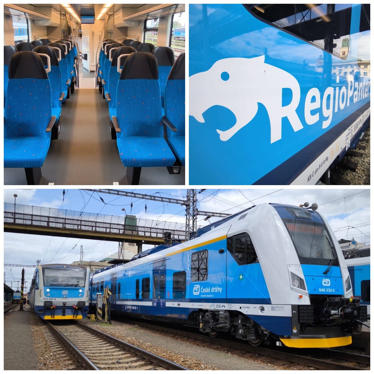 Inforail - Nowoczesna flota Královéhradeckiego Kraju. RegioPantery i RegioFoxy