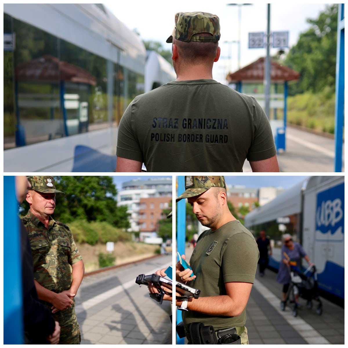 Inforail - Tymczasowe kontrole graniczne w Świnoujściu. Straż Graniczna sprawdza pociągi z Niemiec