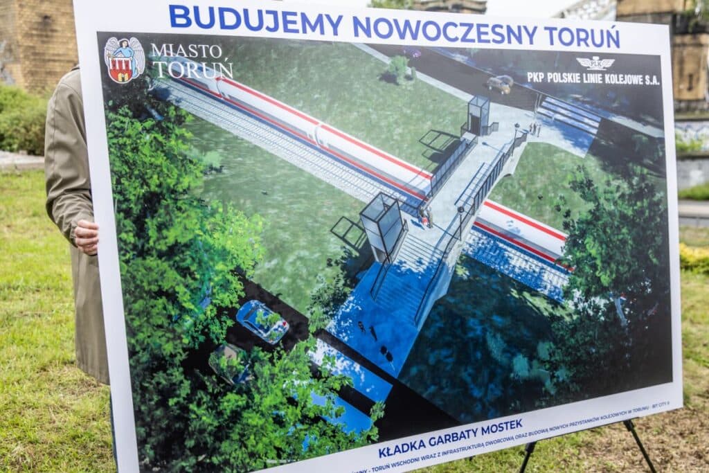 Setki pociągów między Toruniem Miasto a Toruniem Wschodnim. Newralgiczny odcinek do remontu foto: UMWKP